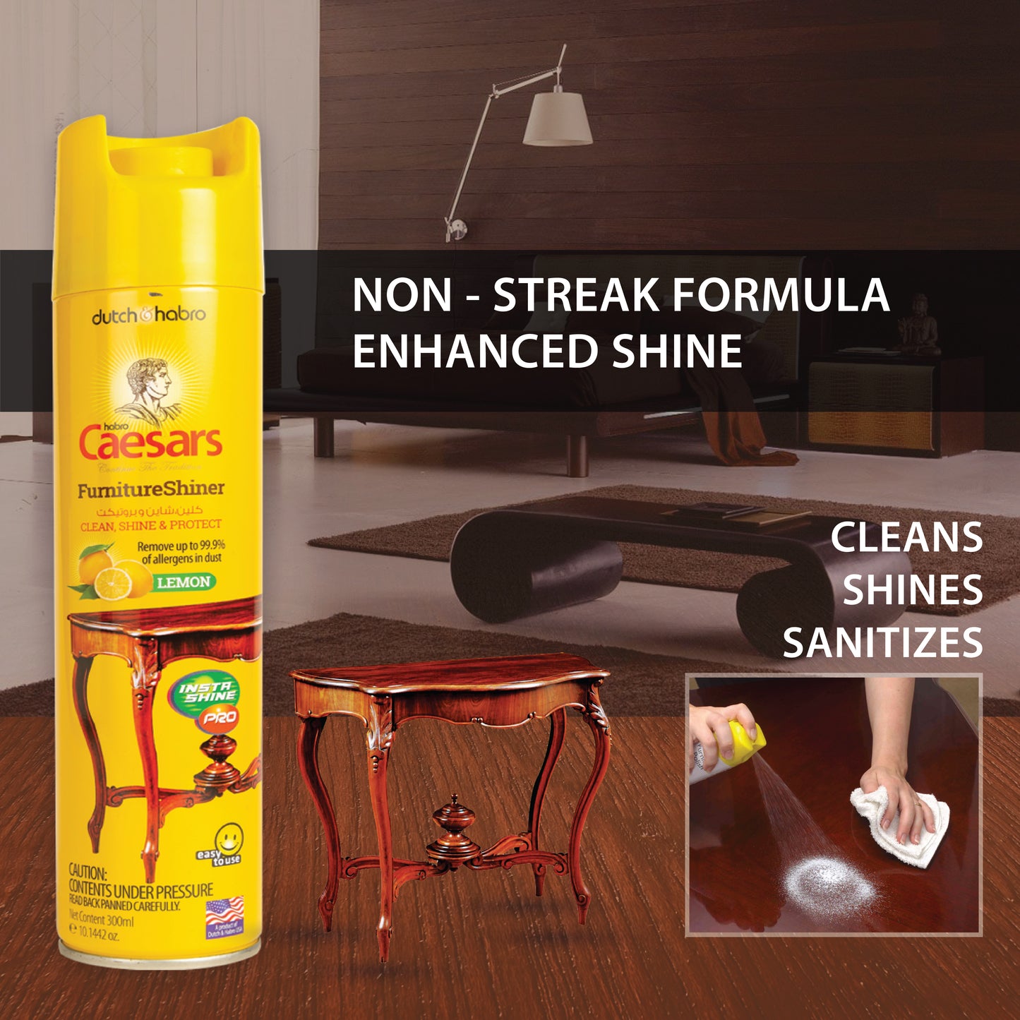 CAESARS FURNITURE SHINER