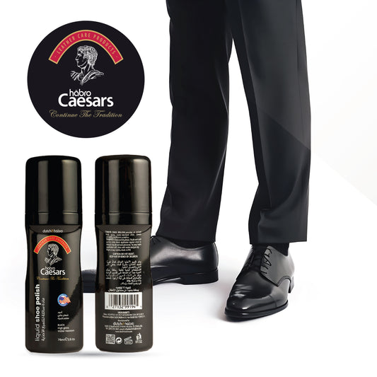 CAESARS LIQUID SHOE POLISH - BLACK