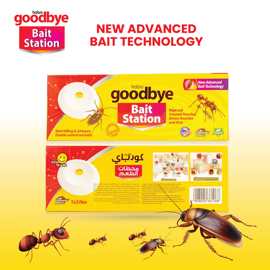 GOODBYE ROACHES BAIT STATION