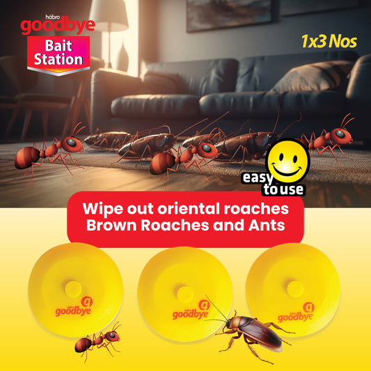 GOODBYE ROACHES BAIT STATION