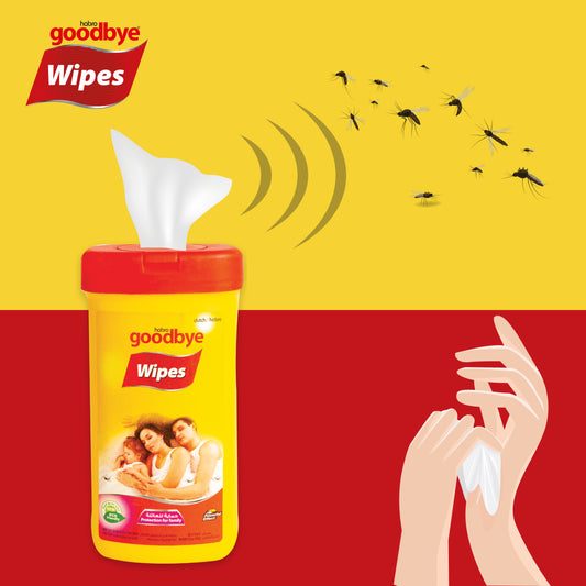 GOODBYE MOSQUITO REPELLENT WIPES