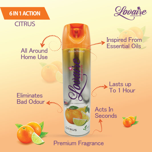 LOVAIRE AIR FRESHNER - CITRUS