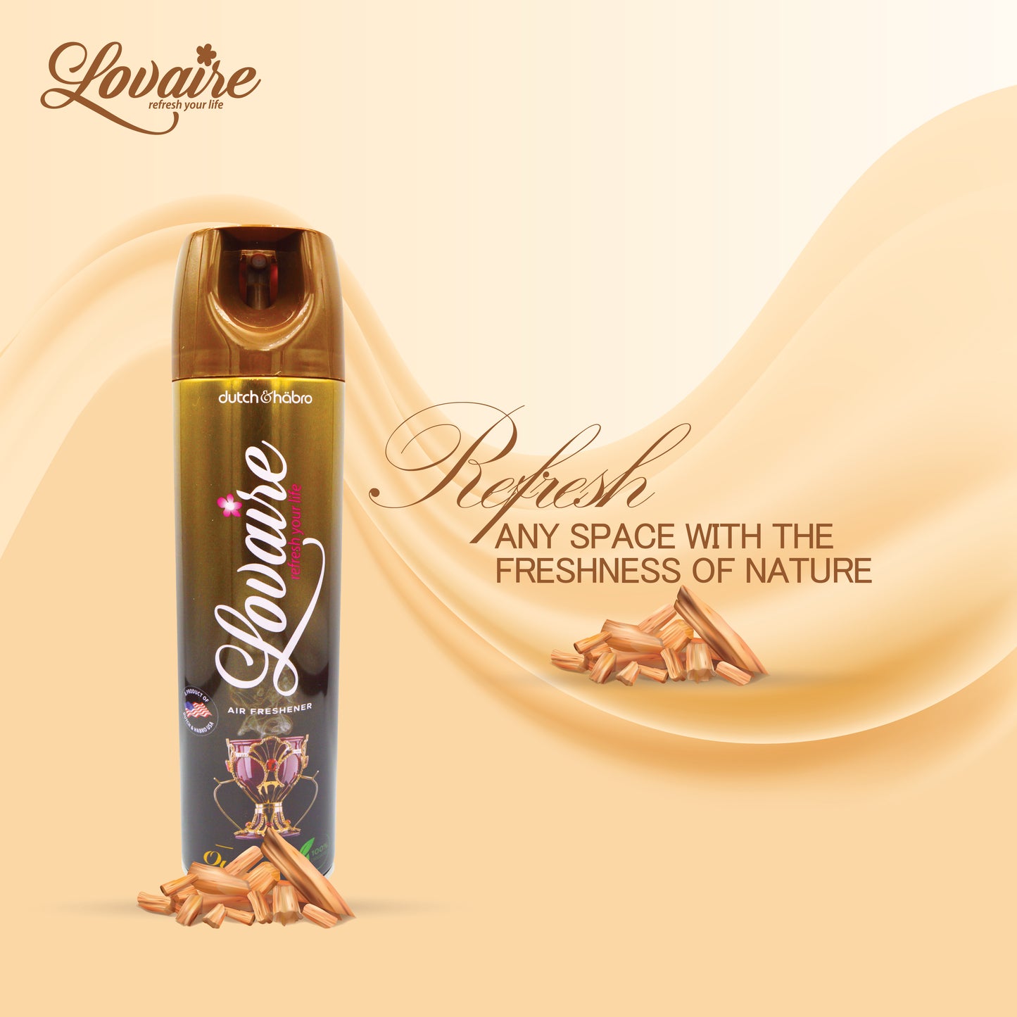 LOVAIRE AIR FRESHNER - OUD
