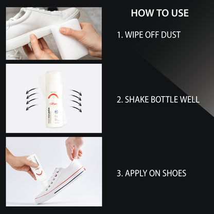 CAESARS GEL SHOE POLISH - WHITE