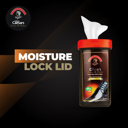 CAESARS INSTANT SHOE SHINE WIPES