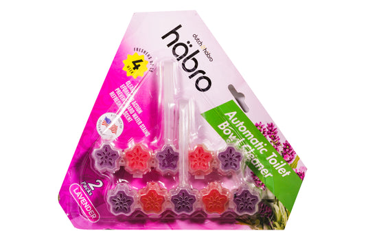 HABRO AUTOMATIC TOILET BOWL CLEANER - LAVENDER 2S
