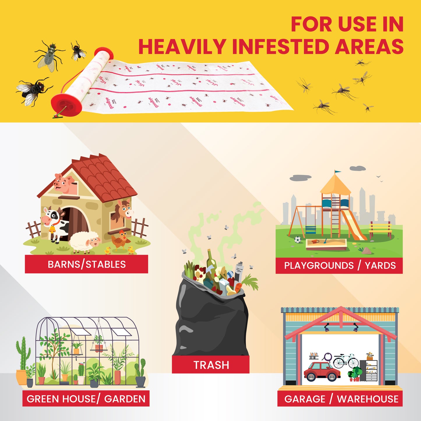 GOODBYE FLYING INSECT TRAP