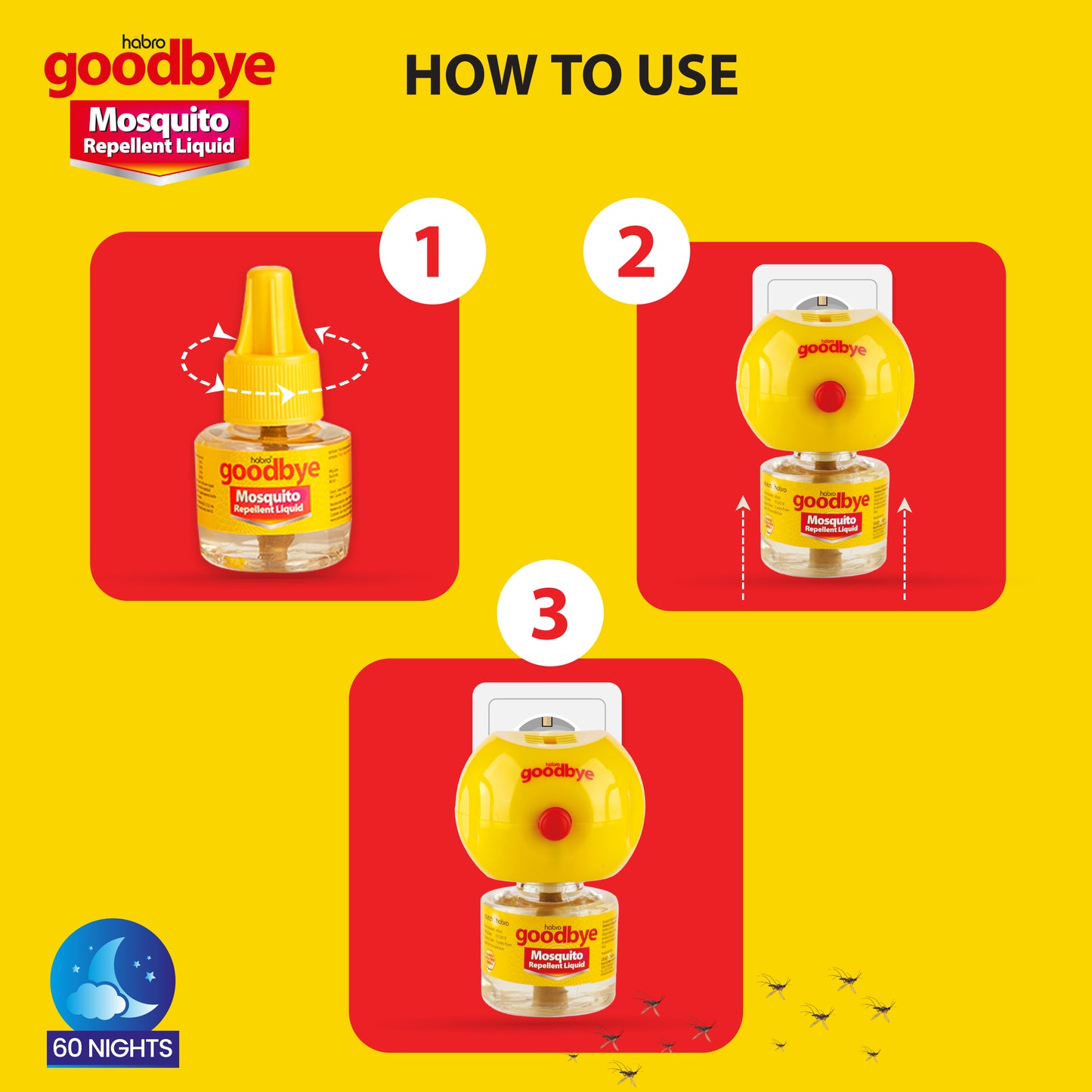 GOODBYE MOSQUITO REPELLENT COMBO PACK