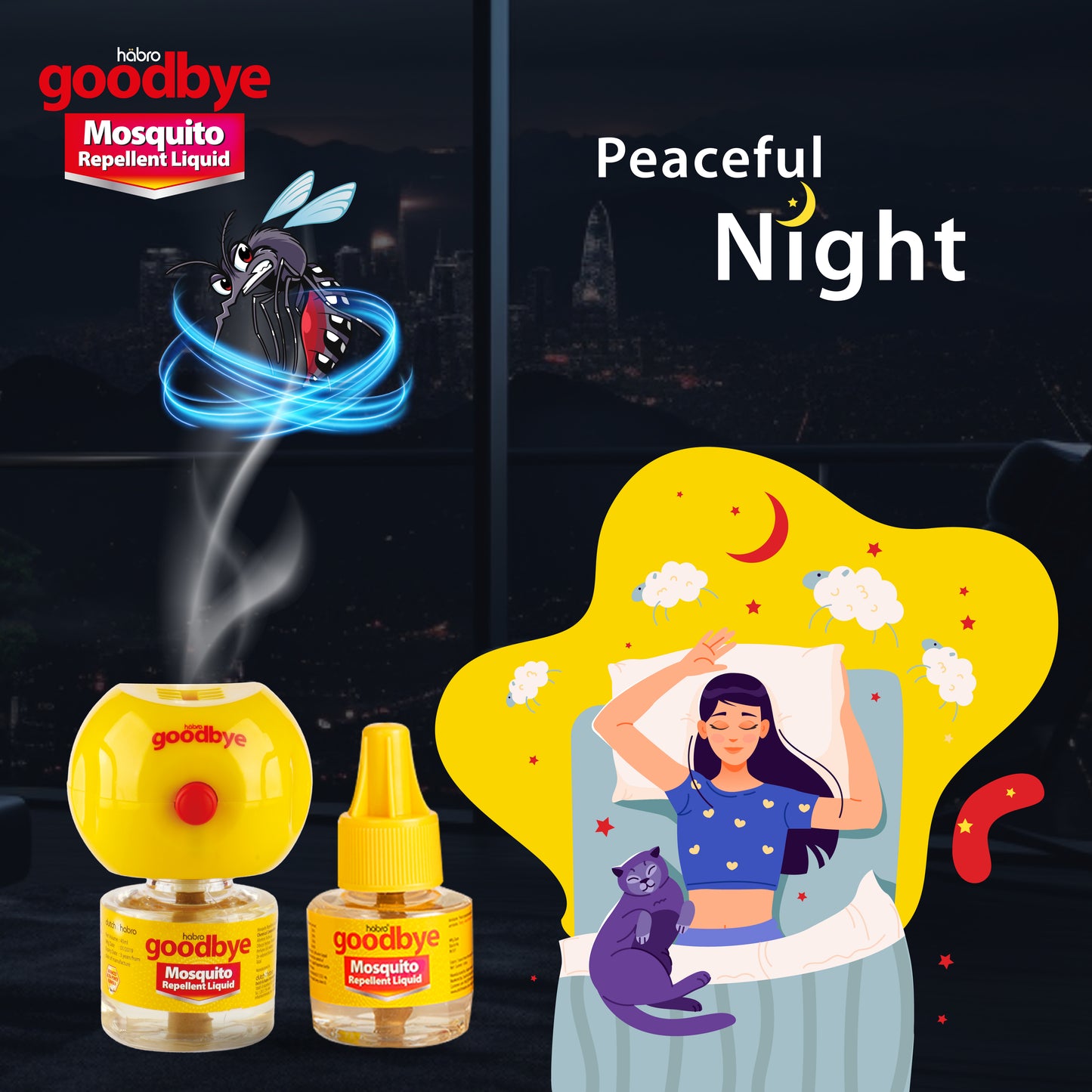 GOODBYE MOSQUITO REPELLENT COMBO PACK