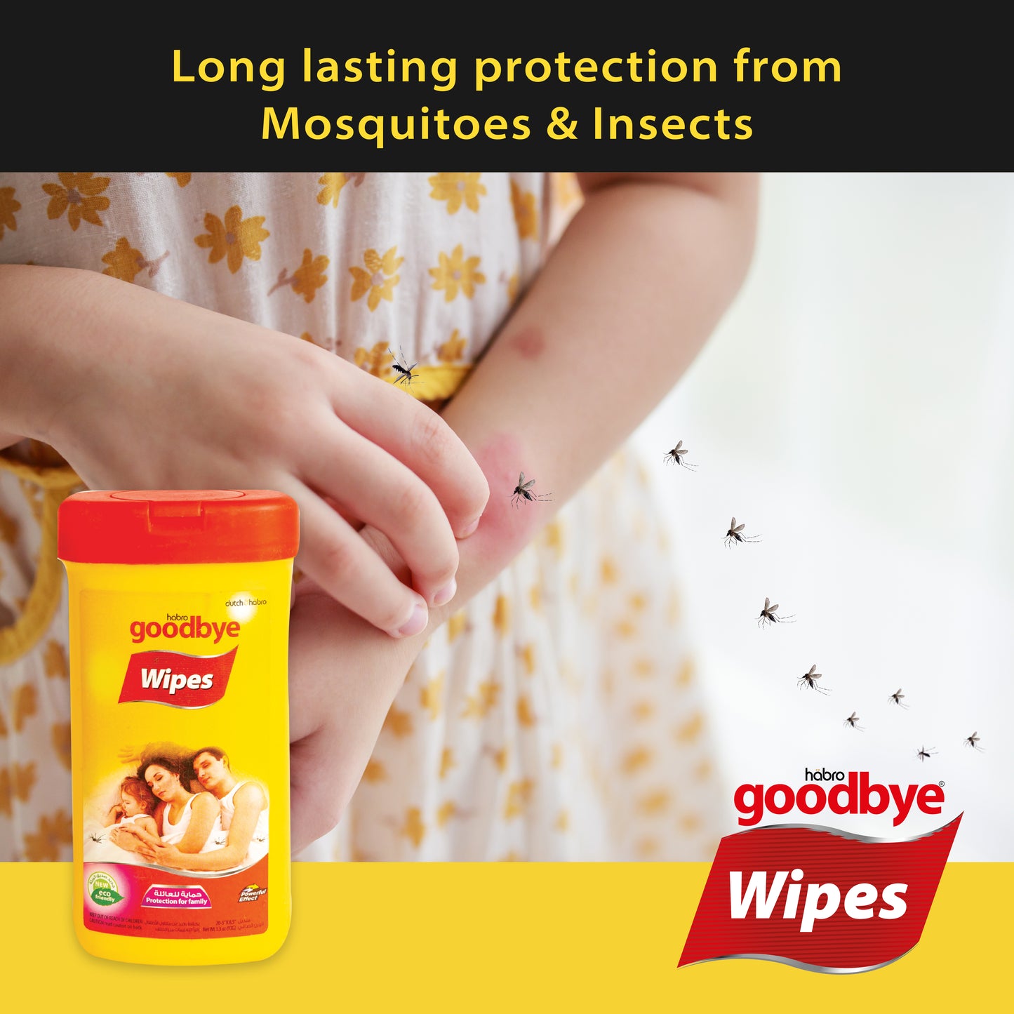 GOODBYE MOSQUITO REPELLENT WIPES