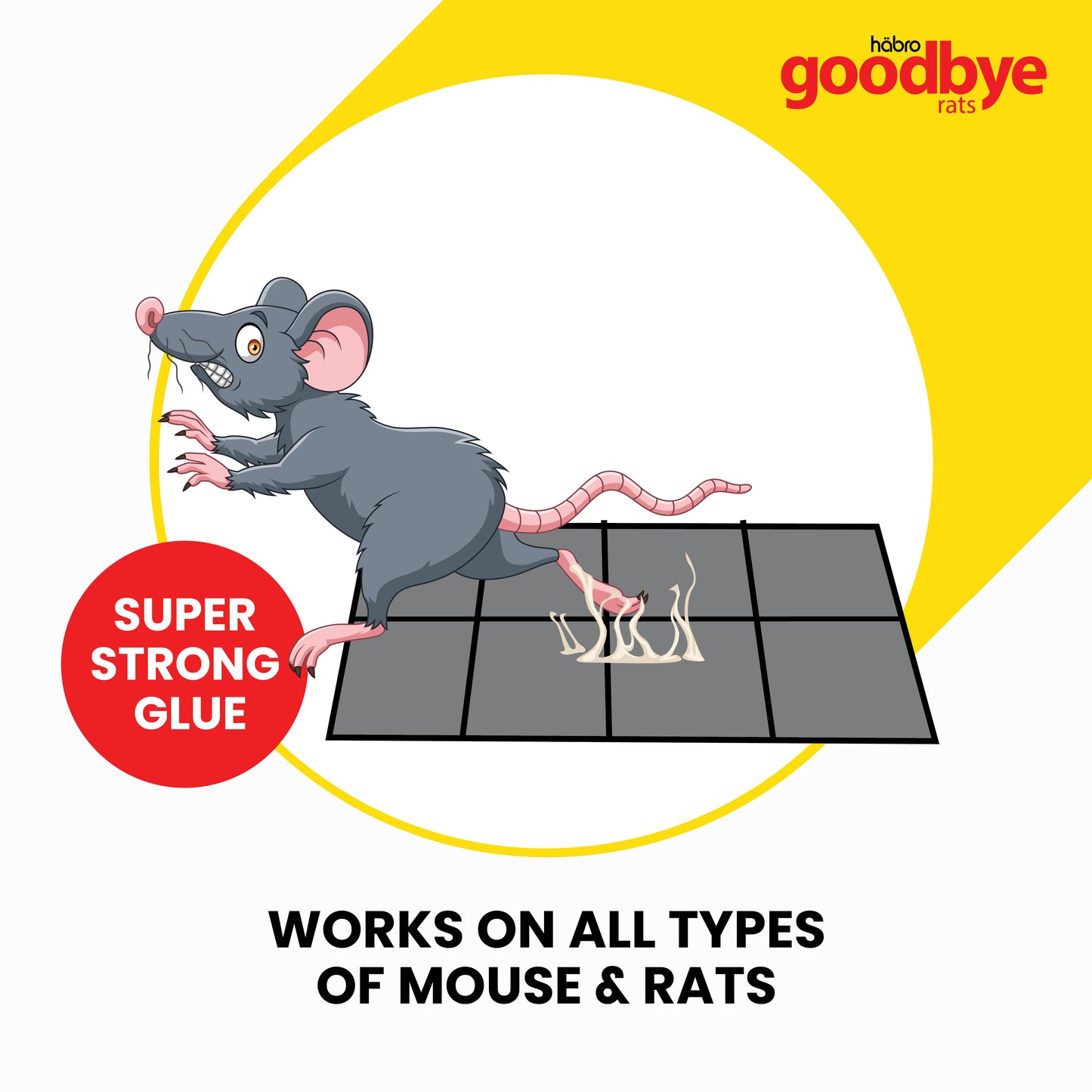 GOODBYE BAITED RAT GLUE TRAP BIG 2 P