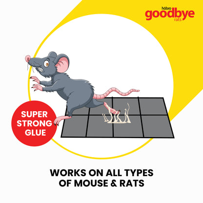 GOODBYE BAITED RAT GLUE TRAP BIG 2 P