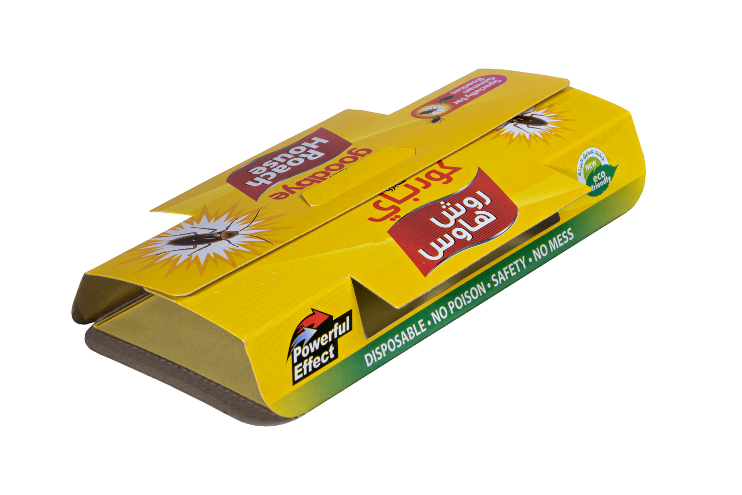 GOODBYE Roach House – Glue Trap for German Cockroaches & Lizards
