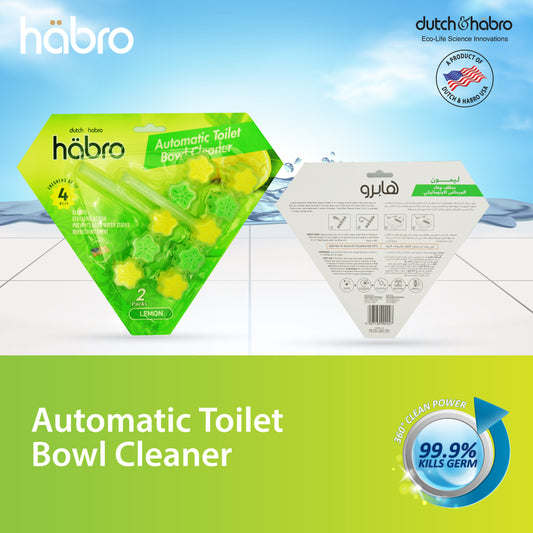 HABRO AUTOMATIC TOILET BOWL CLEANER - LEMON 2S