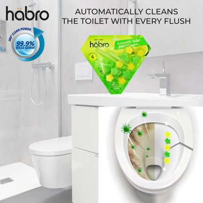 HABRO AUTOMATIC TOILET BOWL CLEANER - LEMON 2S