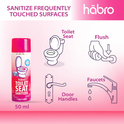 HABRO TOILET SEAT SANITIZER 50 ML