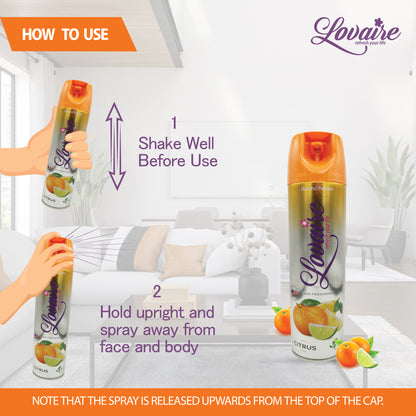 LOVAIRE AIR FRESHNER - CITRUS