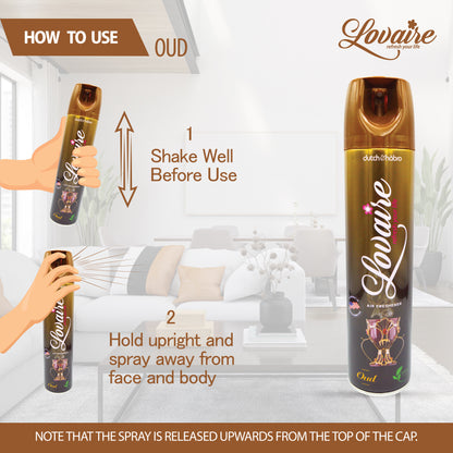 LOVAIRE AIR FRESHNER - OUD