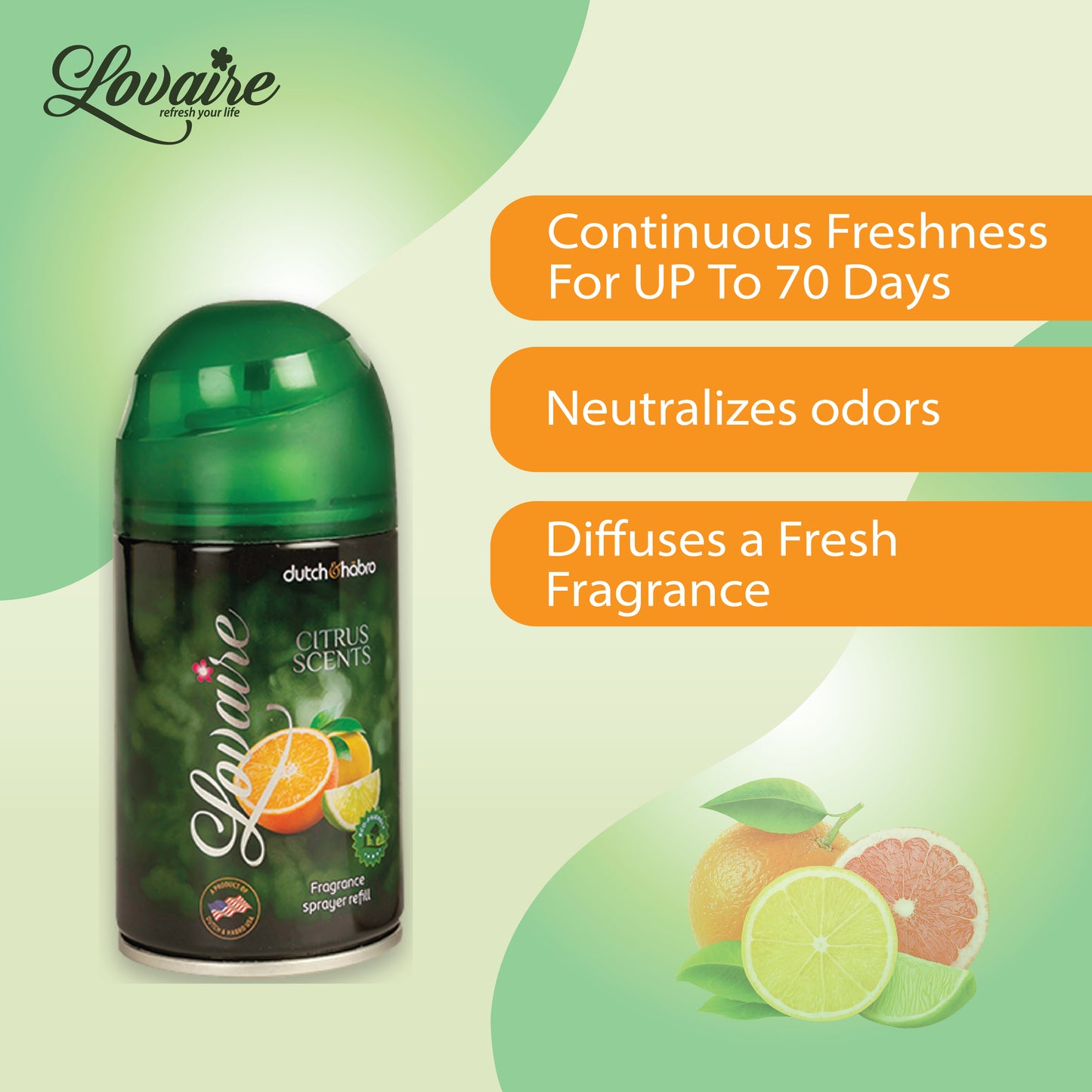 LOVAIRE AUTOMATIC COMBO PACK - CITRUS