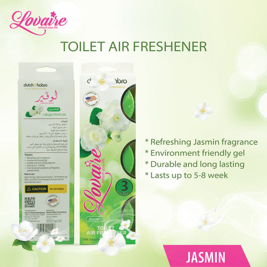 LOVAIRE TOILET AIR FRESHNER - JASMIN 3 PCS
