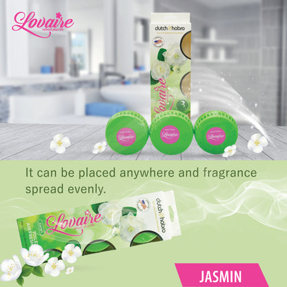 LOVAIRE TOILET AIR FRESHNER - JASMIN 3 PCS