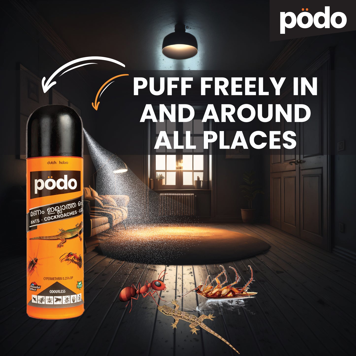 PODO ANT POWDER DUST 150g