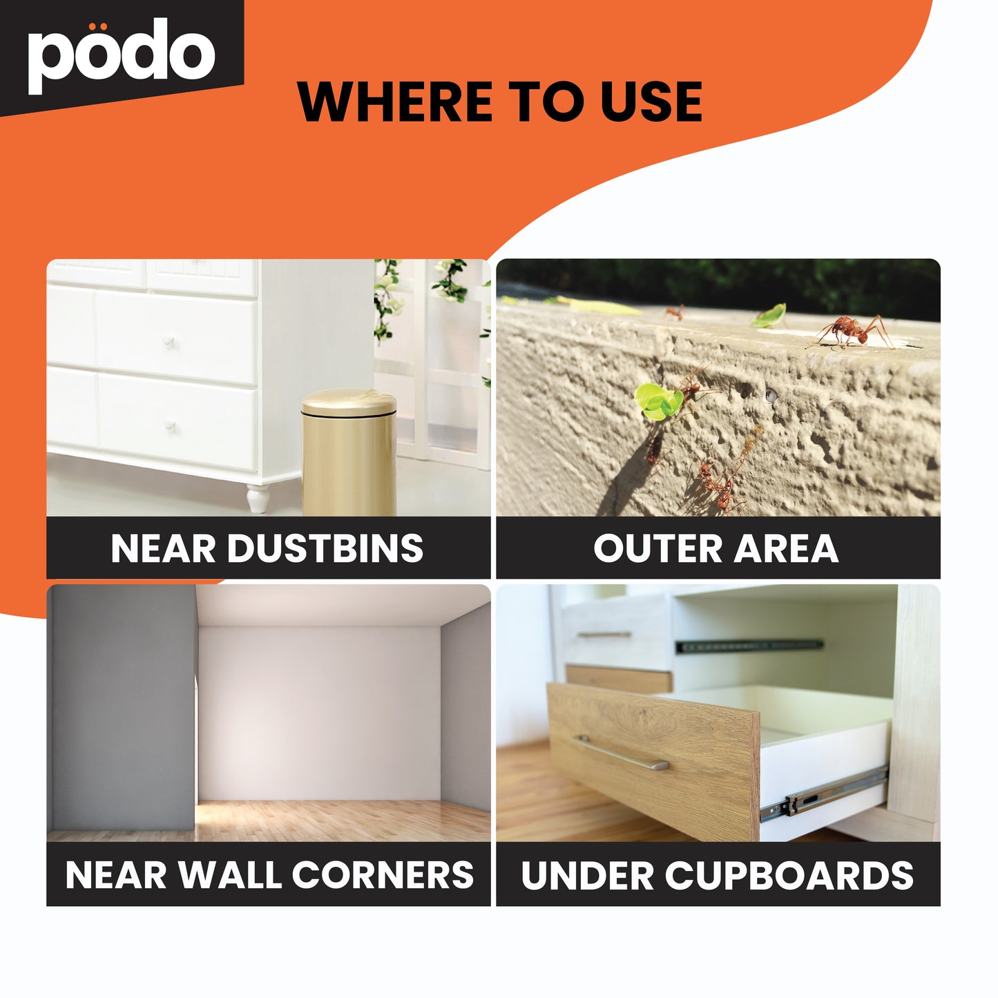 PODO ANT POWDER DUST 75g