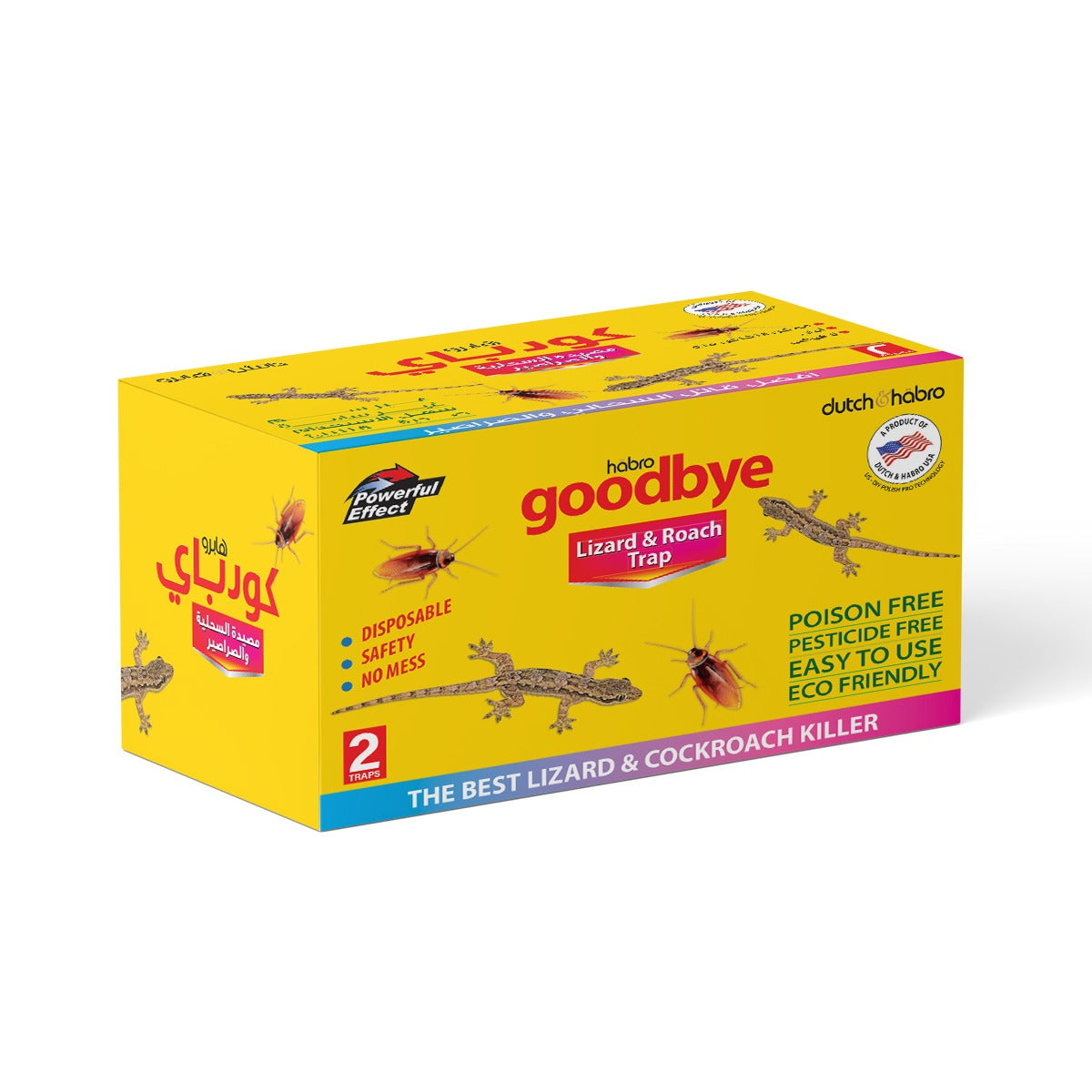 Goodbye Lizard & Cockroach Trap – Dutch and Habro