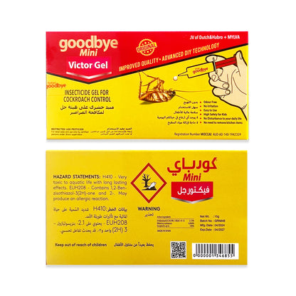 Goodbye Roaches Victor Gel – Fast-Acting Cockroach Killer Gel