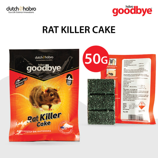GOODBYE RAT KILLER CAKE