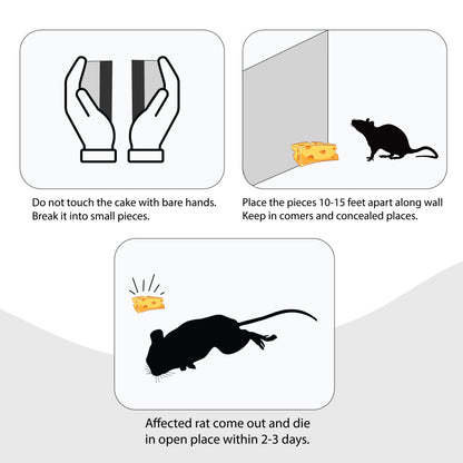 GOODBYE RAT KILLER CAKE