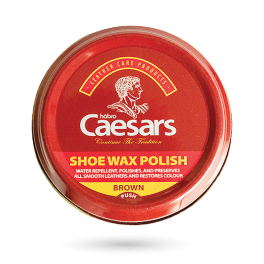 CAESARS SHOE POLISH WAX - BROWN